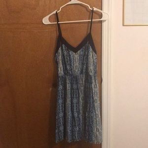 Blue dress